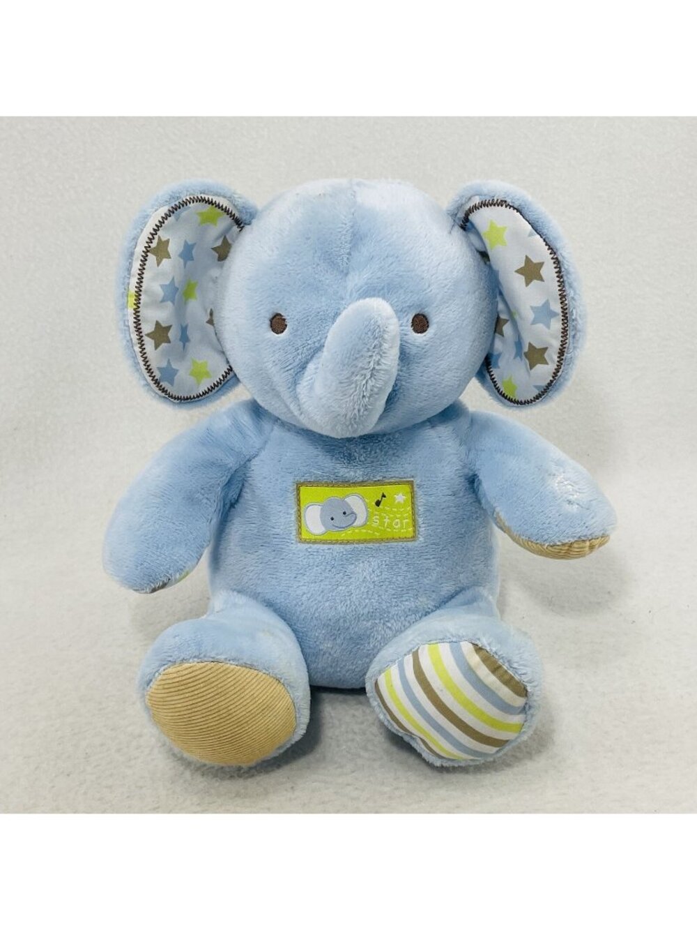 Carter Musical Lullaby Plush Toy Elephant Twinkle Little Star Sing Song Music